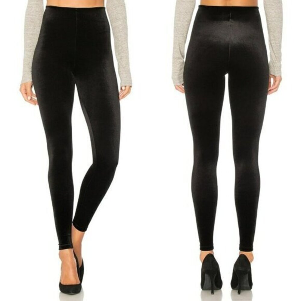 Commando Velvet Legging - Black